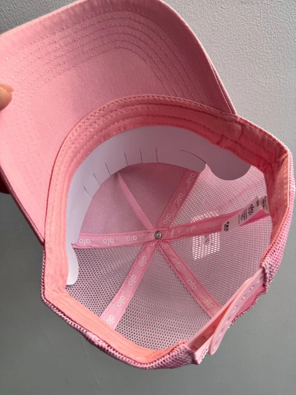 Alo Yoga District Trucker Hat Pink 💗💗 Adjustable baseball Leisure/sports cap